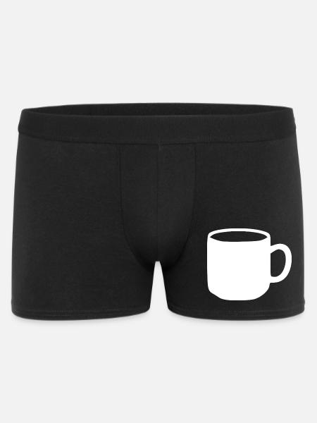 White Mug Gift - Men's Boxer Shorts - black