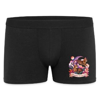 Aesthetic Bengal Cats Art - Men's Boxer Shorts - black - Front