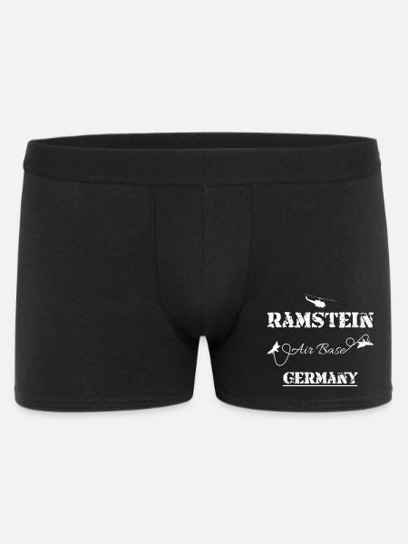 Army Ramstein Air Base Germany - Männer Boxer Shorts - Schwarz