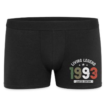 Living Legend 1993 Limited Edition - Männer Boxer Shorts - Schwarz - Vorne