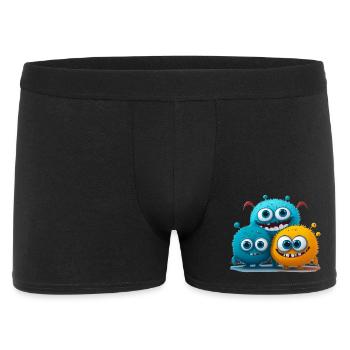 Gang de monstres - Boxer Homme - noir - Devant