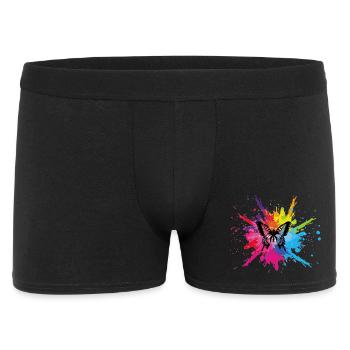 Papillon multicolore - Boxer Homme - noir - Devant