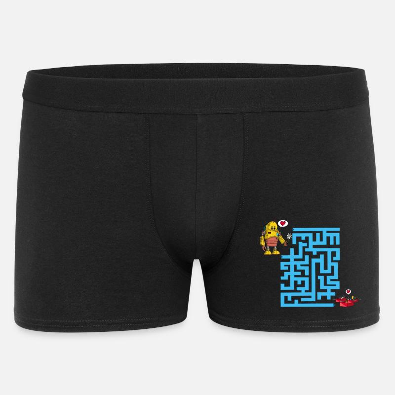 Das Labyrinth der Liebenden - Männer Boxer Shorts - Schwarz