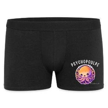 Psyche Regenbogen-Oktopus - Männer Boxer Shorts - Schwarz - Vorne