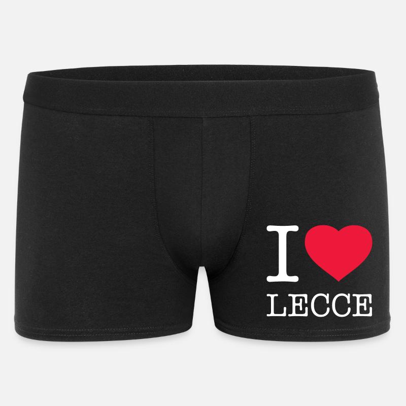 I LOVE LECCE - Men's Boxer Shorts - black