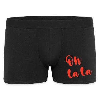 OH LA LA - Boxer Homme - noir - Devant