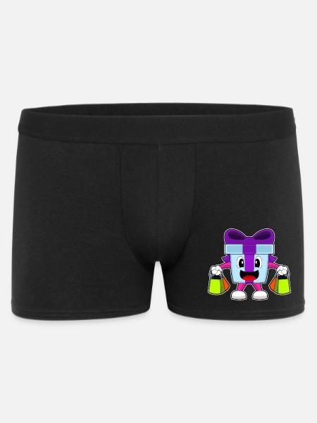 Forfait Achats de Noël - Boxer Homme - noir