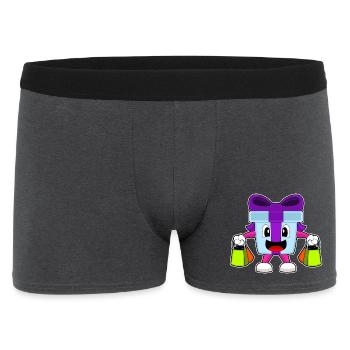Christmas Shopping Package - Men's Boxer Shorts - charcoal grey - Front