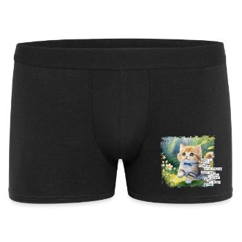 Ce que vous avez peut en avoir beaucoup - Chat - Boxer Homme - noir - Devant