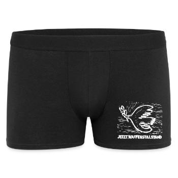 Dove of Peace - Armistice Now - Men's Boxer Shorts - black - Front