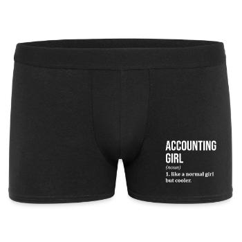 comptable - Boxer Homme - noir - Devant
