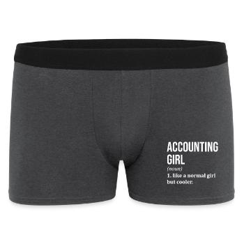 comptable - Boxer Homme - charbon - Devant
