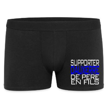 Supporting Auxerre Father and Son - Men's Boxer Shorts - black - Front