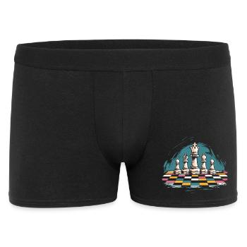 Chess Graphics - Men's Boxer Shorts - black - Front