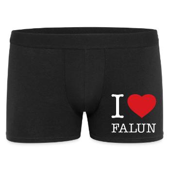 I LOVE FALUN - Men's Boxer Shorts - black - Front