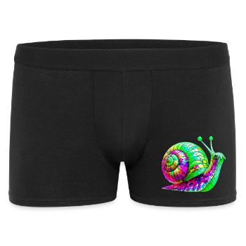 Escargot - Boxer Homme - noir - Devant