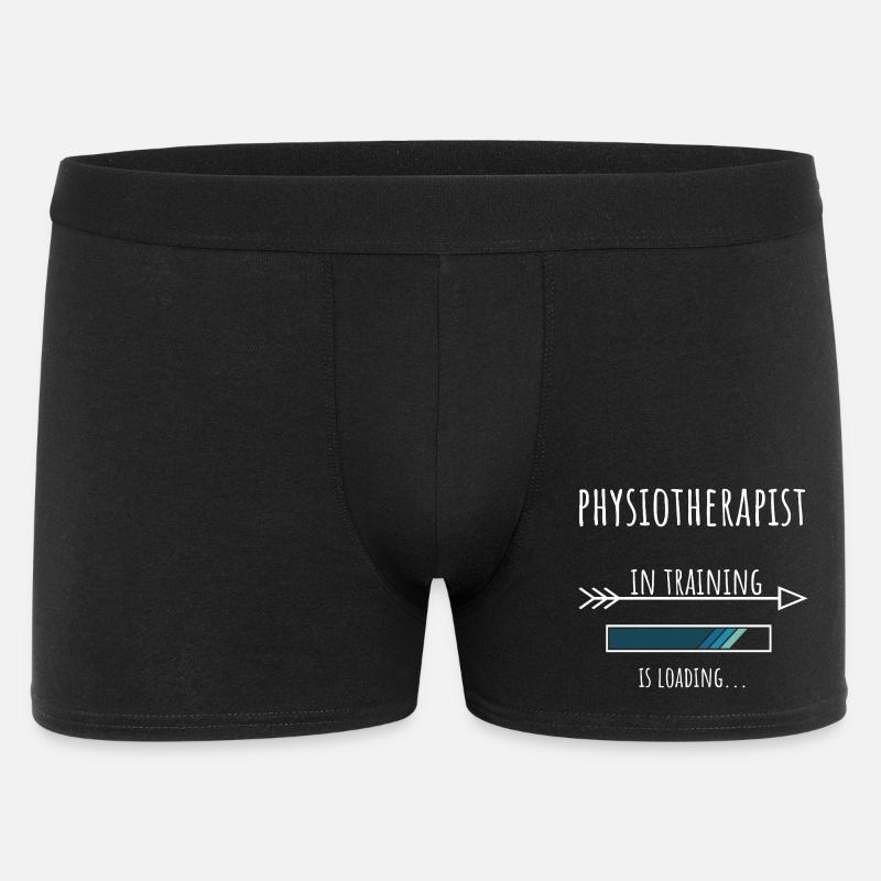 Physiotherapist Geschenk Beruf Ausbildung - Männer Boxer Shorts - Schwarz