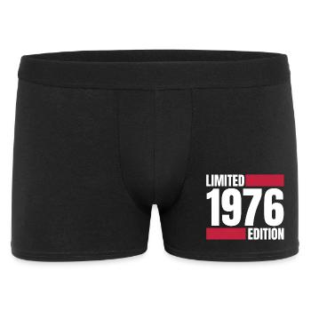 Limited Edition 1976 – Original since '76 white - Men's Boxer Shorts - black - Front
