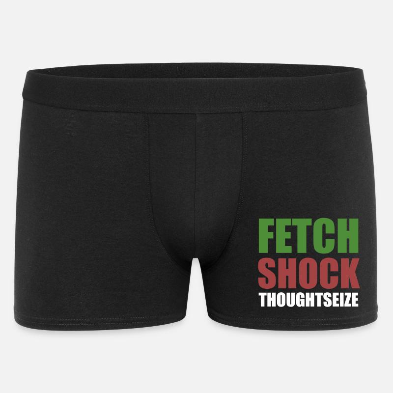 Fetch Shock Thoughtseize - Magic Shirt - Männer Boxer Shorts - Schwarz