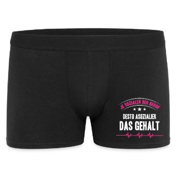 Infirmière Cadeaux Infirmière Infirmière Drôle - Boxer Homme - noir - Devant