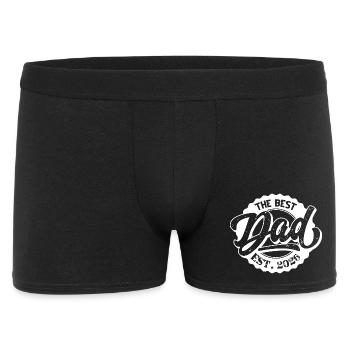Le meilleur papa EST 2026 - Boxer Homme - noir - Devant