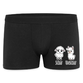Moutons et pas moutons (Unsheep) - Lama pas moutons - Boxer Homme - noir - Devant