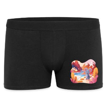 Sugar Scenery Mouse Adventure - Men's Boxer Shorts - black - Front
