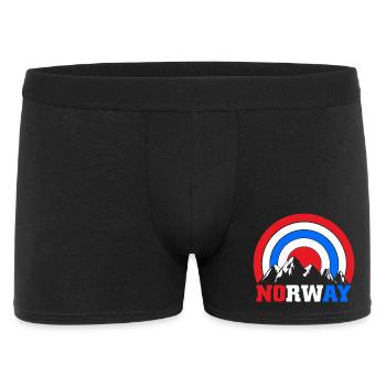 Norway Oslo Scandinavia Norwegian - Men's Boxer Shorts - black - Front