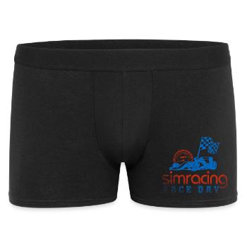 Journée de course de simulation - Boxer Homme - noir - Devant