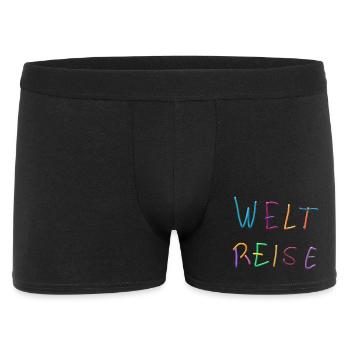 World Tour Clay Letters Jeu de couleurs - Boxer Homme - noir - Devant