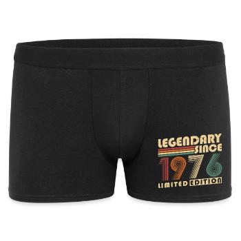 Legendary Since 1976 Vintage Vintage Birthday - Men's Boxer Shorts - black - Front