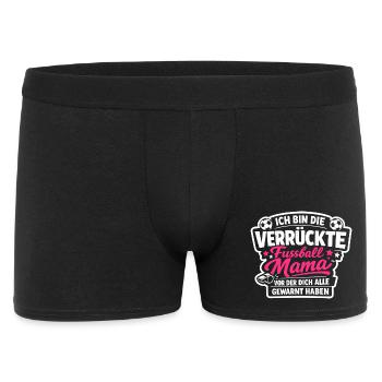 La Maman de Foot Folle Drôle - Boxer Homme - noir - Devant