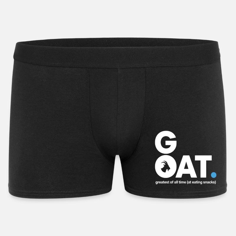 Déclaration de la collation GOAT - Boxer Homme - noir