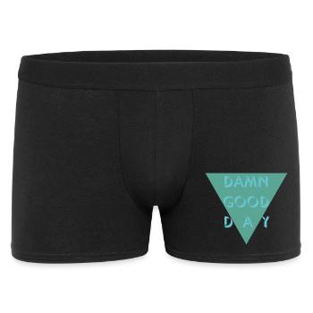 Sacré bonne journée - Boxer Homme - noir - Devant