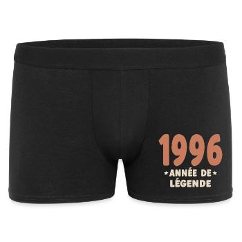 30 ans 1996 Vintage Retro Cadeau Anniversaire - Boxer Homme - noir - Devant