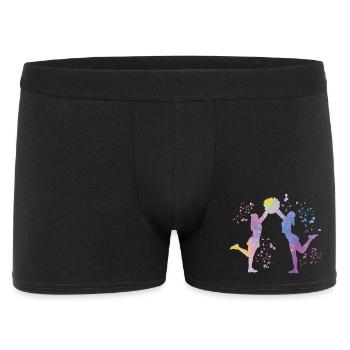 Cheerpom pom girls Mom Cheerleading - Boxer Homme - noir - Devant