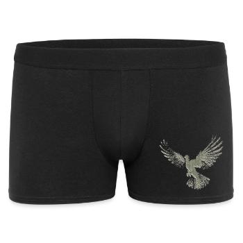 Pigeon | Holy Spirit Shirt | Christian Symbol - Men's Boxer Shorts - black - Front