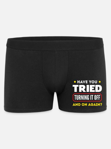 Avez-vous déjà fait ça par intermittence - Boxer Homme - noir