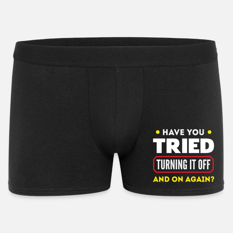 Avez-vous déjà fait ça par intermittence - Boxer Homme - noir