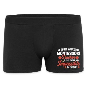  Montessori Method School Employee Montessori - Men's Boxer Shorts - black - Front