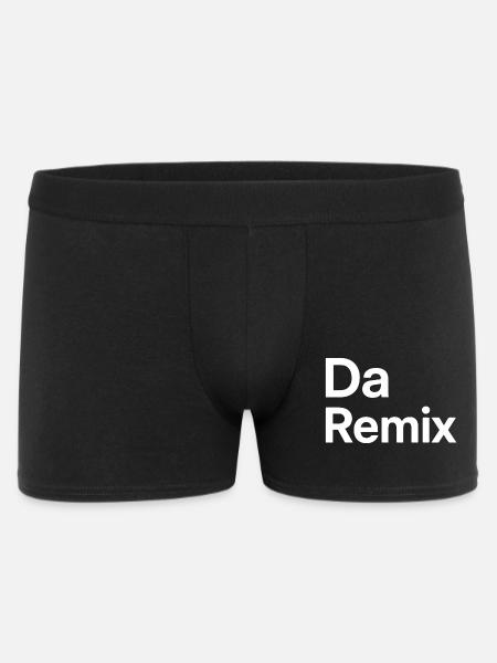 Da Remix (Bavarian for "The Remix") - Men's Boxer Shorts - black