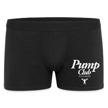 Pump Club - Men's Boxer Shorts - black - Front
