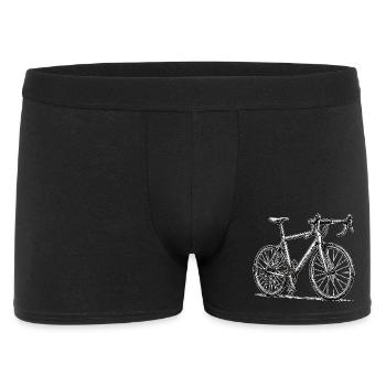 Vélo de route propre et minimaliste. On roule - Boxer Homme - noir - Devant