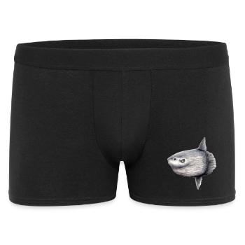 Moonfish - ocean sunfish - Poisson lune Mola mola - Men's Boxer Shorts - black - Front