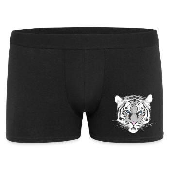 White Tiger - Men's Boxer Shorts - black - Front