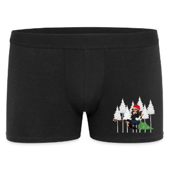 Balai Bollenhut sorcier moderne de la Forêt-Noire - Boxer Homme - noir - Devant