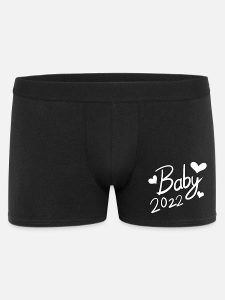Bébé 2022 - Nouveau-Né 2022 - Boxer Homme - noir