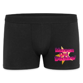 Maman Qui Déchire - Boxer Homme - noir - Devant