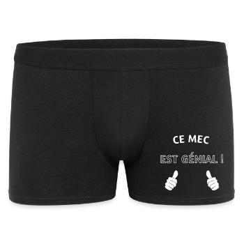 Ce mec est génial - Boxer Homme - noir - Devant
