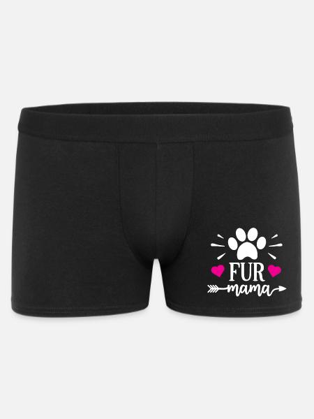 Maman à fourrure - Boxer Homme - noir